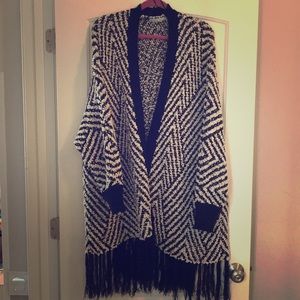 Forever 21 marled knit oversized sweater